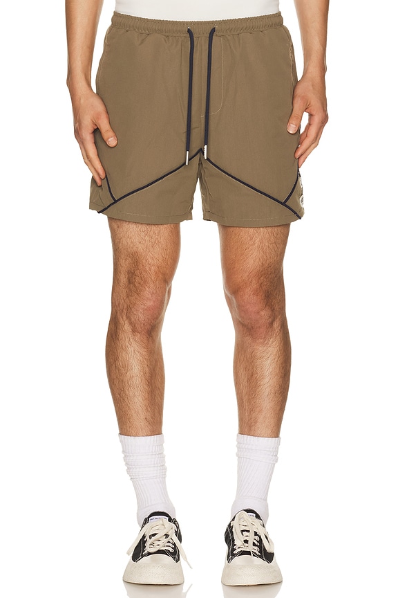 パンツ rick owens karloff boxers Rick Owens Drawstring Karloff Boxers in Black & Oyster | FWRD