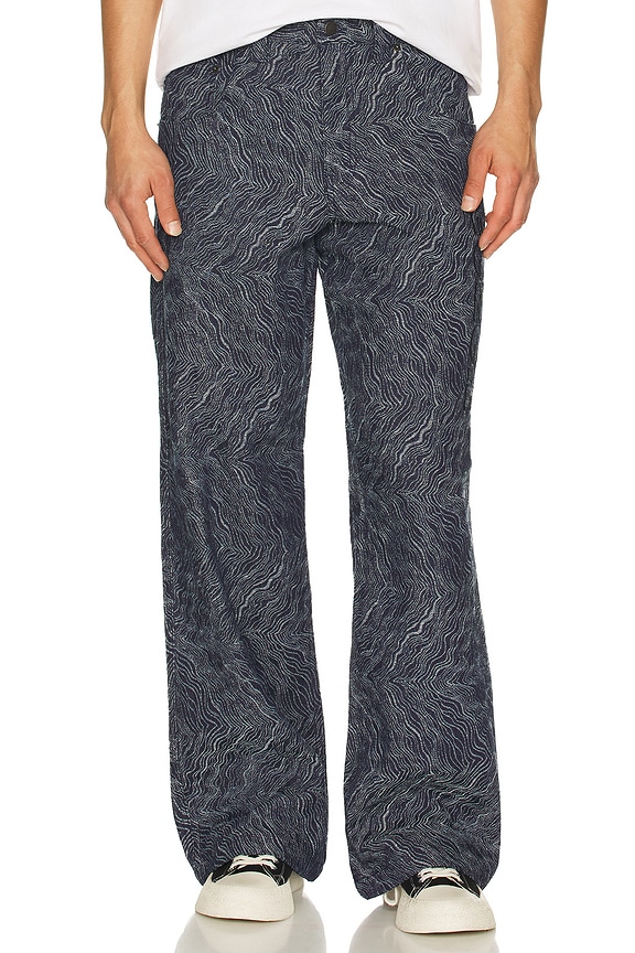 adidas Originals x Willy Chavarria Woven Track Pant in Dark Marine