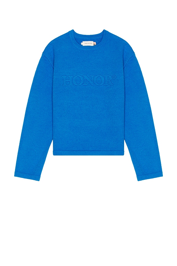 Acne Studios Kai Pullover Sweater in Blue Mirage | FWRD