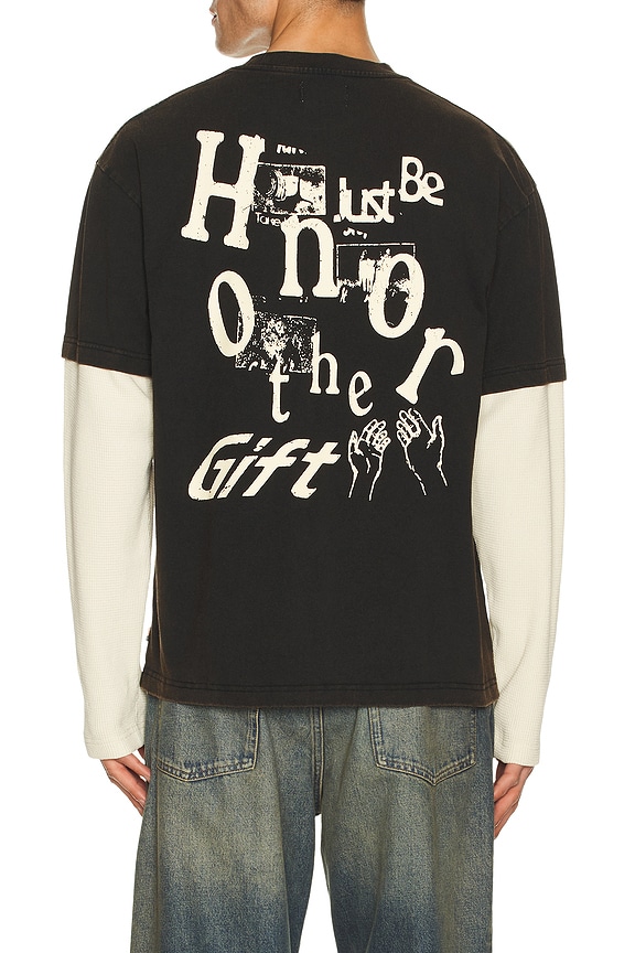 Amiri Lost Boys Tee in Black & Red | FWRD