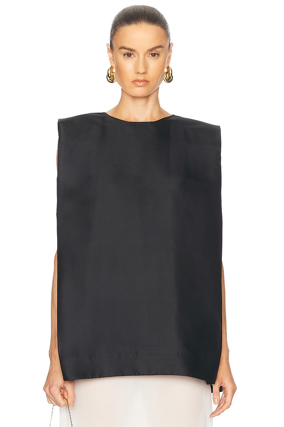 The Row Azalea Top in Black | FWRD
