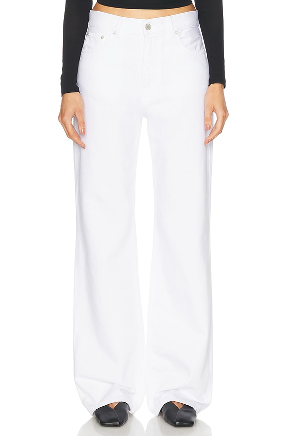 Haikure Bethany Twill Pant in Optical White | FWRD Haikure Bethany Twill Pant in Optical White | FWRD