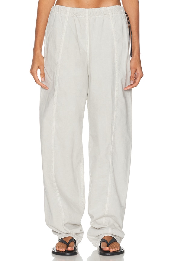 Jil Sander Sheer Pant in White | FWRD