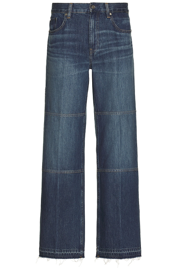 Givenchy Studded Carpenter Jean in Blue | FWRD