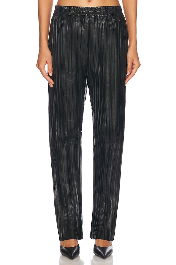 Louisa Ballou Cargo Pant in Painted Black | FWRD