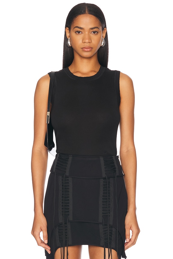 The Row Hau Top in Black | FWRD The Row Hau Top in Black | FWRD