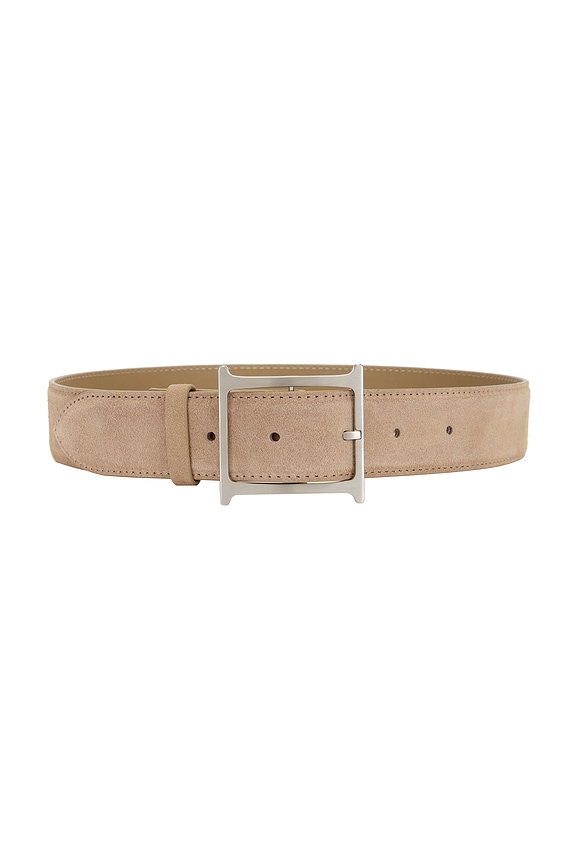 Helsa Logo Belt in Brown | FWRD
