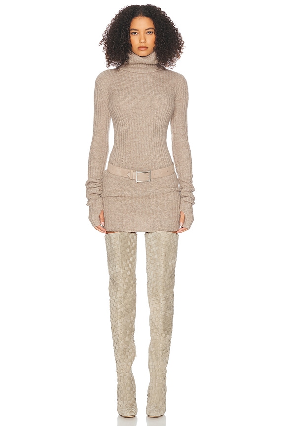 Aya Muse Naku Dress in Brown | FWRD
