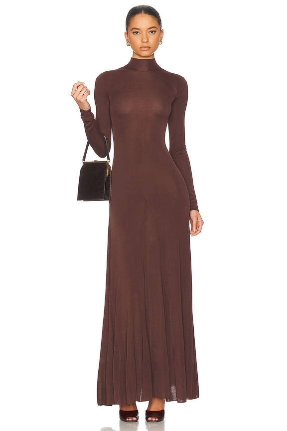 ワンピース Tom Ford Slinky Dress TOM FORD Slinky Turtleneck Dress in Crocus Petal | FWRD