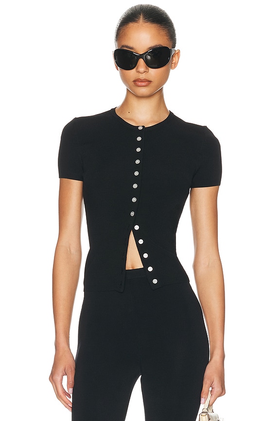 JACQUEMUS Le Cardigan Campana in Black | FWRD