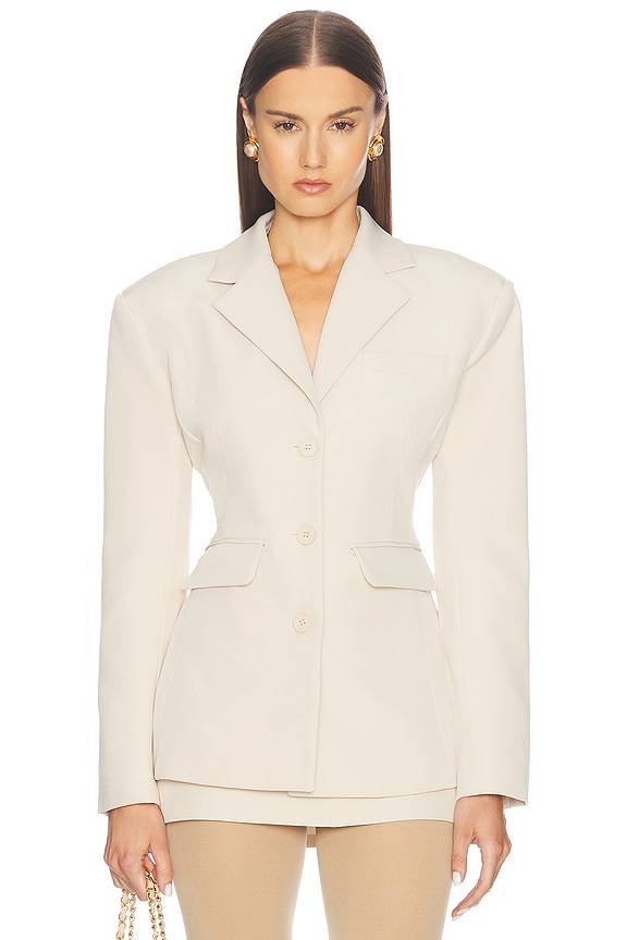 アウターその他 BURBERRY Women Outer 8107511 Beige Burberry Logo Quilted Jacket | Saks Fifth Avenue