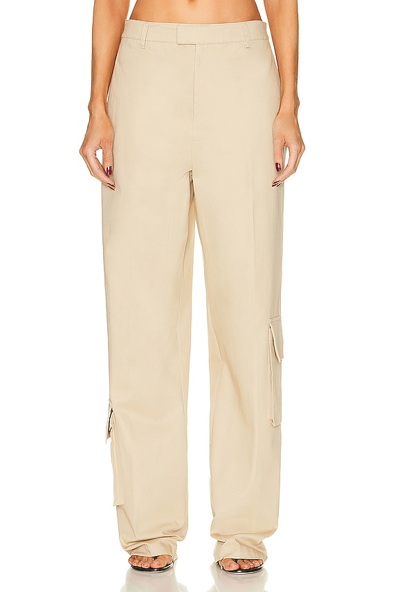 The Row Encore Pant in Milk | FWRD