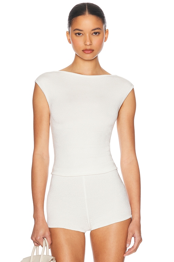 Helsa Celestine Cardigan in Cream | FWRD