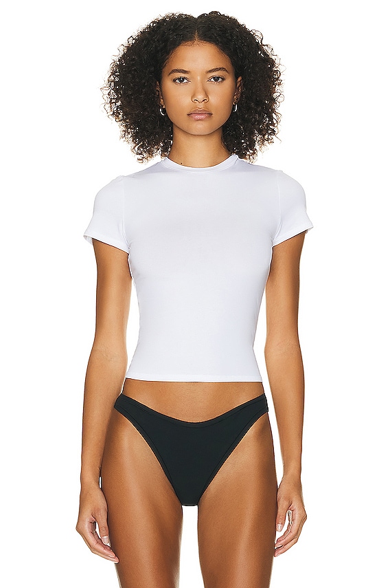 Helsa POPLIN BUBBLE スカート - White | FWRD