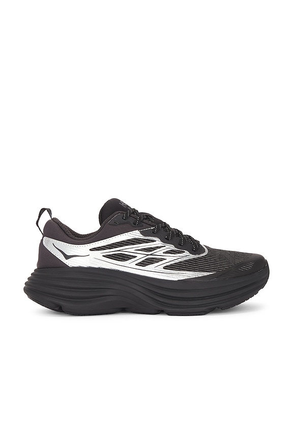 HOKA U Bondi 8 Ts Caged in Black | FWRD