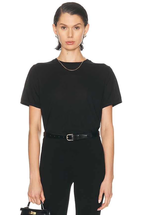 Miu Miu Polo Top in Blue | FWRD