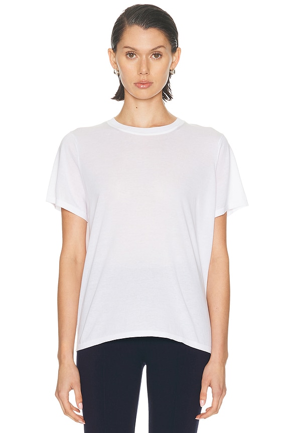 The Row Tori Top in White | FWRD