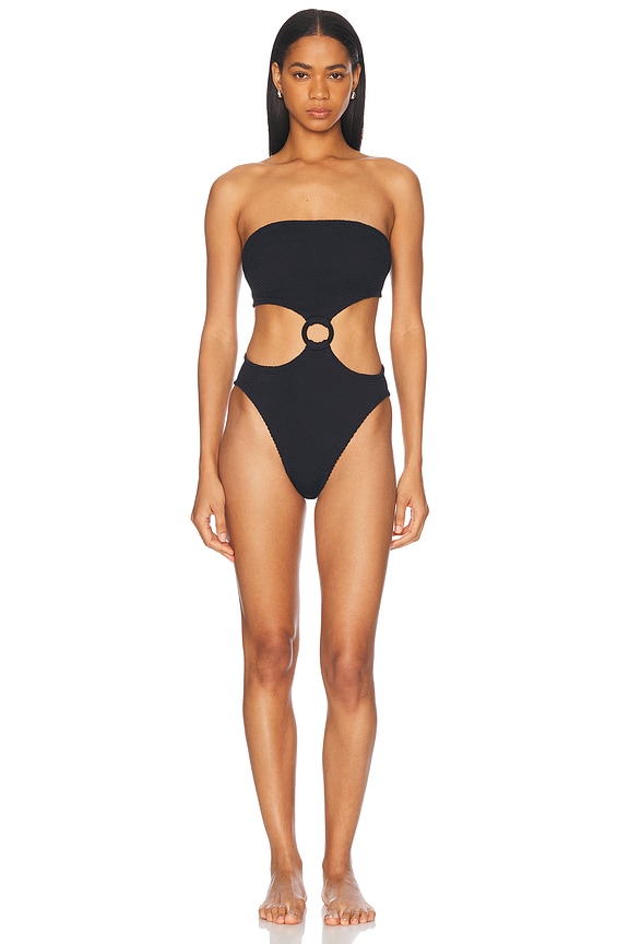 【送料&関税込】Rick Owens One-piece Swimsuit RICK OWENS Cutout halterneck swimsuit | THE OUTNET