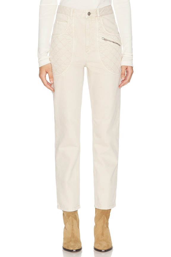 Isabel Marant Etoile Corsy Pant in Light Pink | FWRD