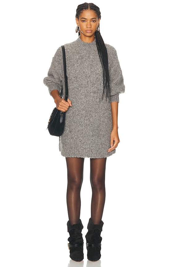 VETEMENTS Unskinny Crewneck Sweatshirt in Grey | FWRD