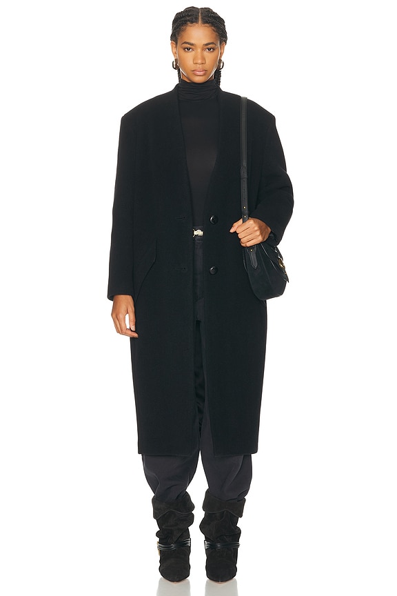 コート JACQUEMUS 'Le caban Caruso' coat Black  24H243CO0771614 The Caruso peacoat by JACQUEMUS | Official website
