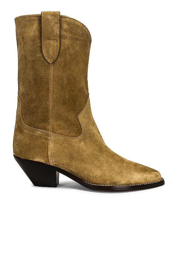 ブーツその他 Isabel Marant FW25 DEWINA-GZ (BO0002FA A3A03S01BK) Isabel Marant Dewina Washed Iconic Boot in Taupe | FWRD