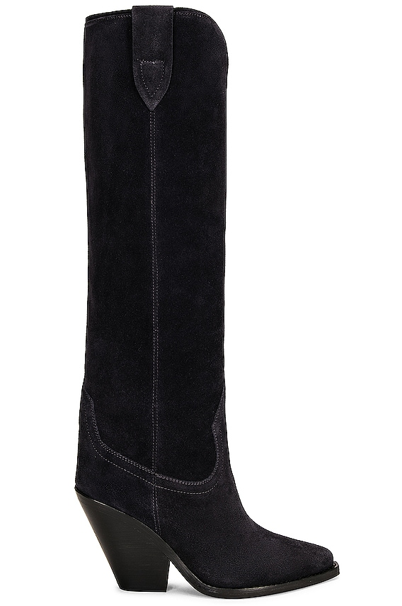 ロングブーツ JIMMY CHOO BLAKE KB85 CALF LEATHER BOOTS ALIZZE KB 85 | Black Smooth Leather Knee-High Boots | Autumn