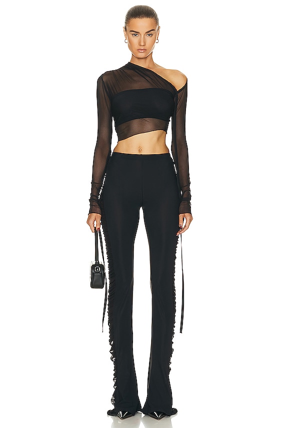 大人気! RICK OWENS LILIES カルメンパンツ RICK OWENS LILIES パンツ - Black | FWRD