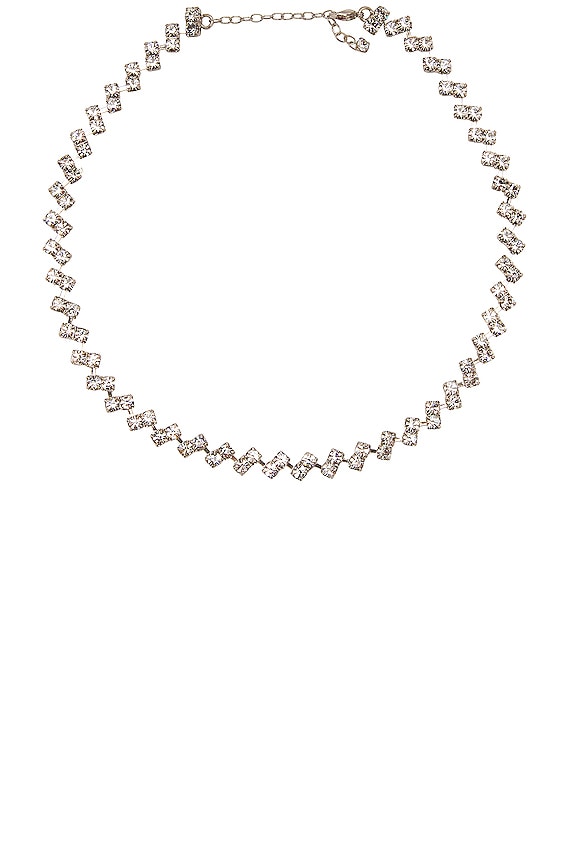 ネックレス・ペンダント AMINA MUADDI Matthew crystal-embellished l chain choker Amina Muaddi | Matthew choker gold crystal necklace | Savannahs