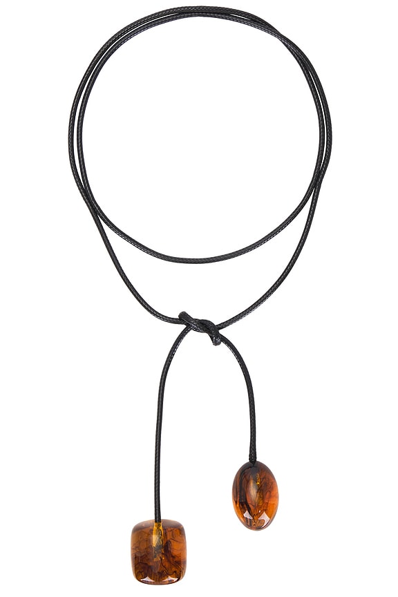 Louis Abel Maze Cord Necklace in Silver | FWRD