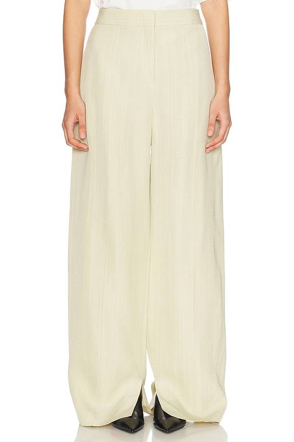 Fear of God Denim Stripe Forum Pant in Light Indigo | FWRD
