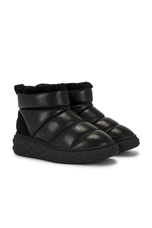 The North Face x SKIMS Nuptse Traction Chukka Boot in SK Onyx | FWRD