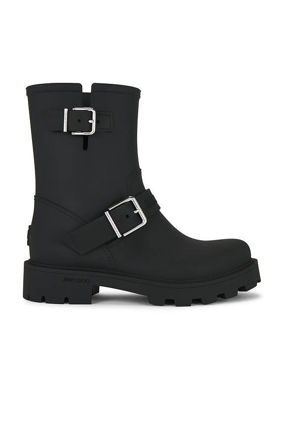 Balenciaga Alaska Fur Low Boot in Black | FWRD