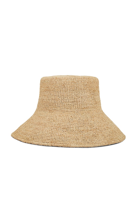 By Malene Birger Strawie Hat in Black | FWRD