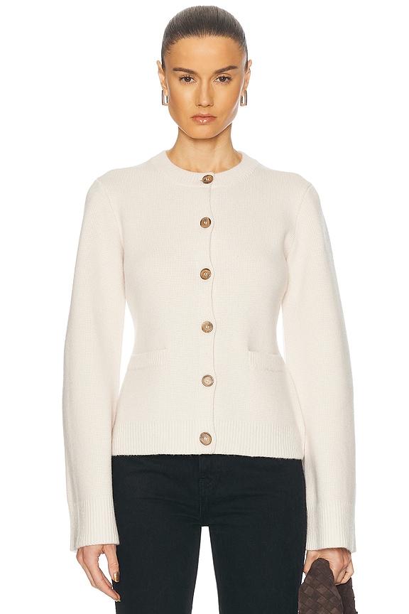 Cardigan with jewellery neck Blue For Women | Maje