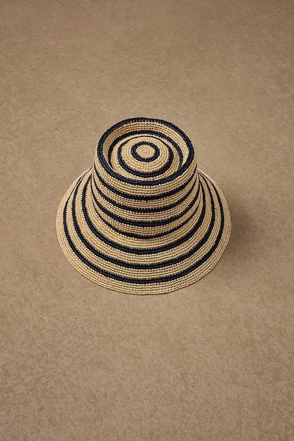 ☆Sale新品 TOTEME Paper straw hat BLACK TOTEME Paper-Straw Hat | endource