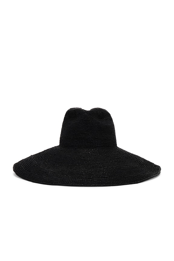 ☆Sale新品 TOTEME Paper straw hat BLACK Woven paper straw