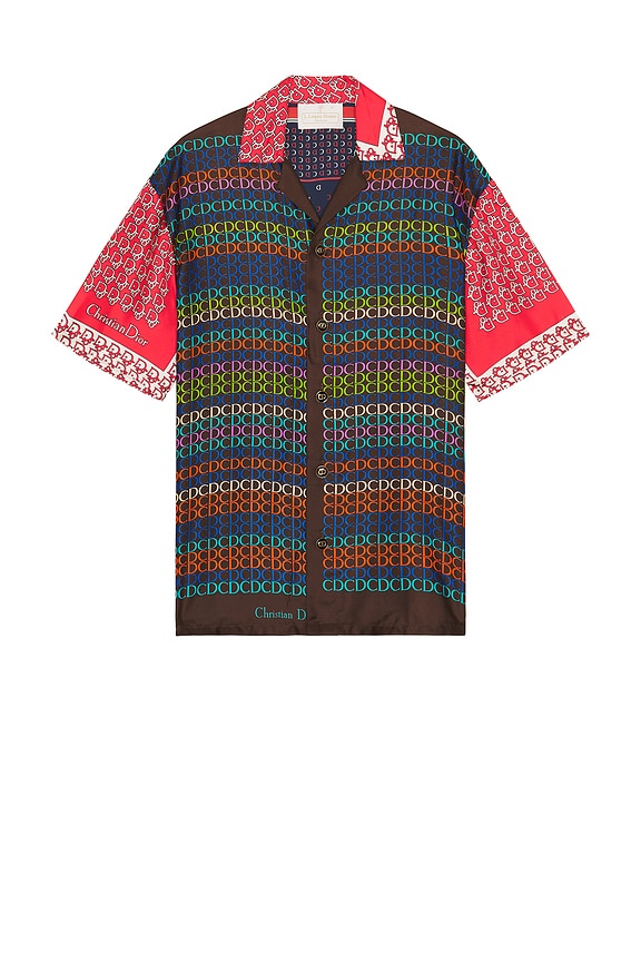 Fear of God Denim Collared Oversized Flannel in Purple Plaid | FWRD