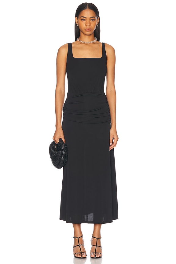 Dion Lee Vein Lace Corset Dress in Black & White | FWRD