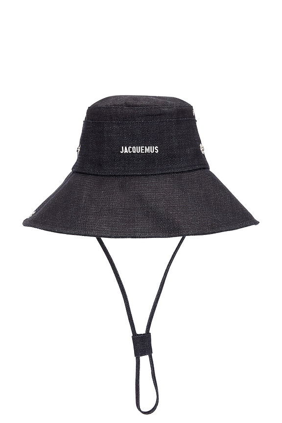 JACQUEMUS Le Bob Artichaut Bucket Hat in Croco Beige | FWRD JACQUEMUS Le Bob Artichaut Bucket Hat in Croco Beige | FWRD