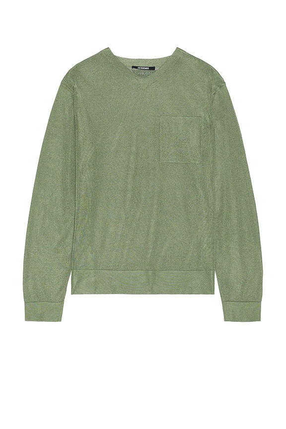 Needles Sweater in Green | FWRD