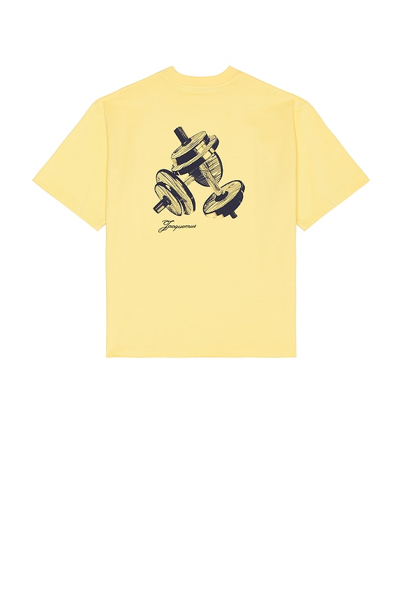 Loewe Flower Anagram Patch Tee in Light Yellow | FWRD Loewe Flower Anagram Patch Tee in Light Yellow | FWRD
