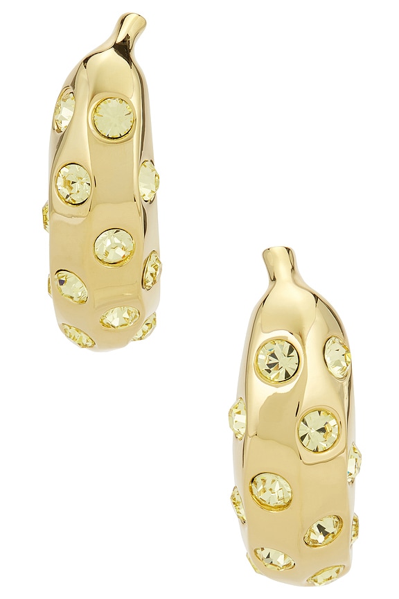 JACQUEMUS Les Boucles Salon in Gold | FWRD