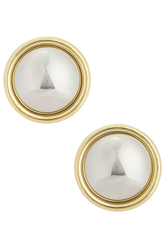 ALAÏA ALAΪA Sphere Earrings in Or | FWRD