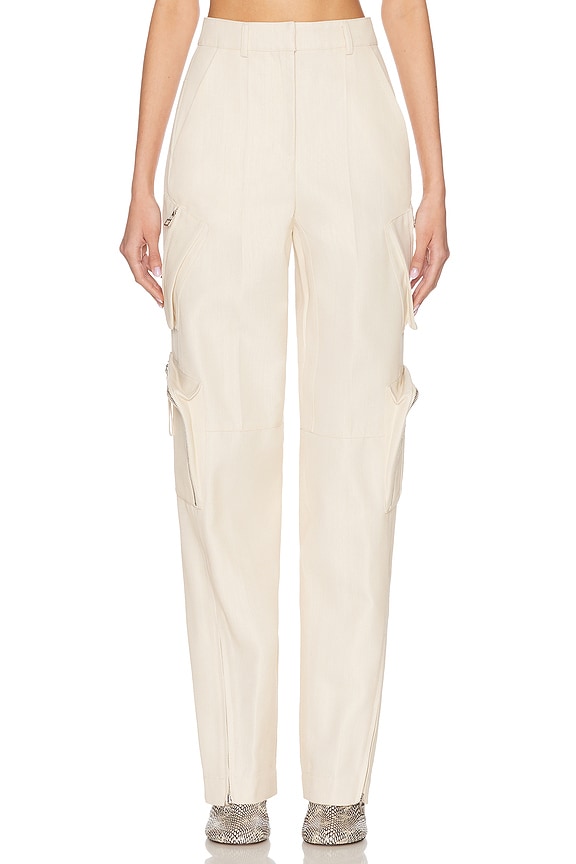 The Sei Wide Leg Trouser in Champagne | FWRD The Sei Wide Leg Trouser in Champagne | FWRD