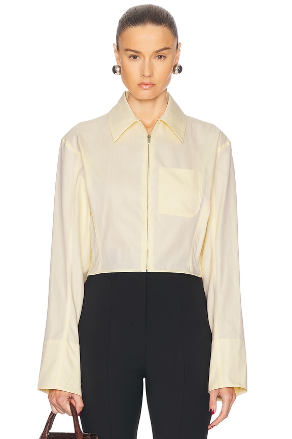 Tシャツ・カットソー BOTTEGA VENETA STRETCH VISCOSE ASYMMETRICAL TOP Bottega Veneta Light Stretch Viscose Top in Black für Damen