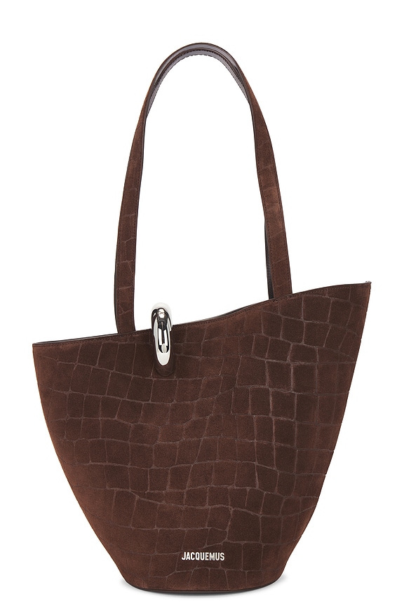 The Row EW Circle Pouch in Black ANG | FWRD