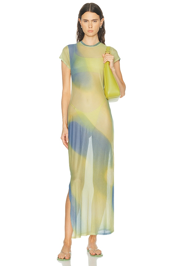 long white beach cover up dress White Beach Cover Up Maxi Dresses - Three Styles main image 1