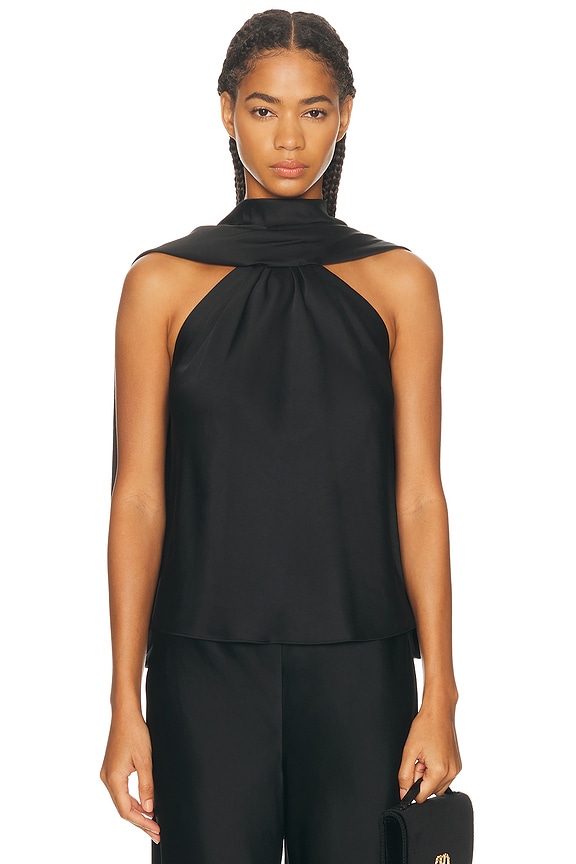 Dion Lee Pierced Stud Tank Top in Black | FWRD