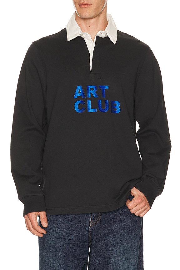 SATURDAYS NYC New York Brushed Relaxed Fit Long Sleeve Tee in